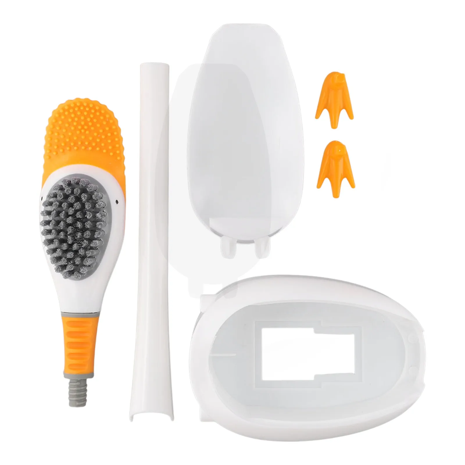 360 Deep Clean Cute Duck Toilet Brush Fun Bathroom Cleaning Easy Rinsing Brush Effortless Maintenance Gentle Cleaning Solution