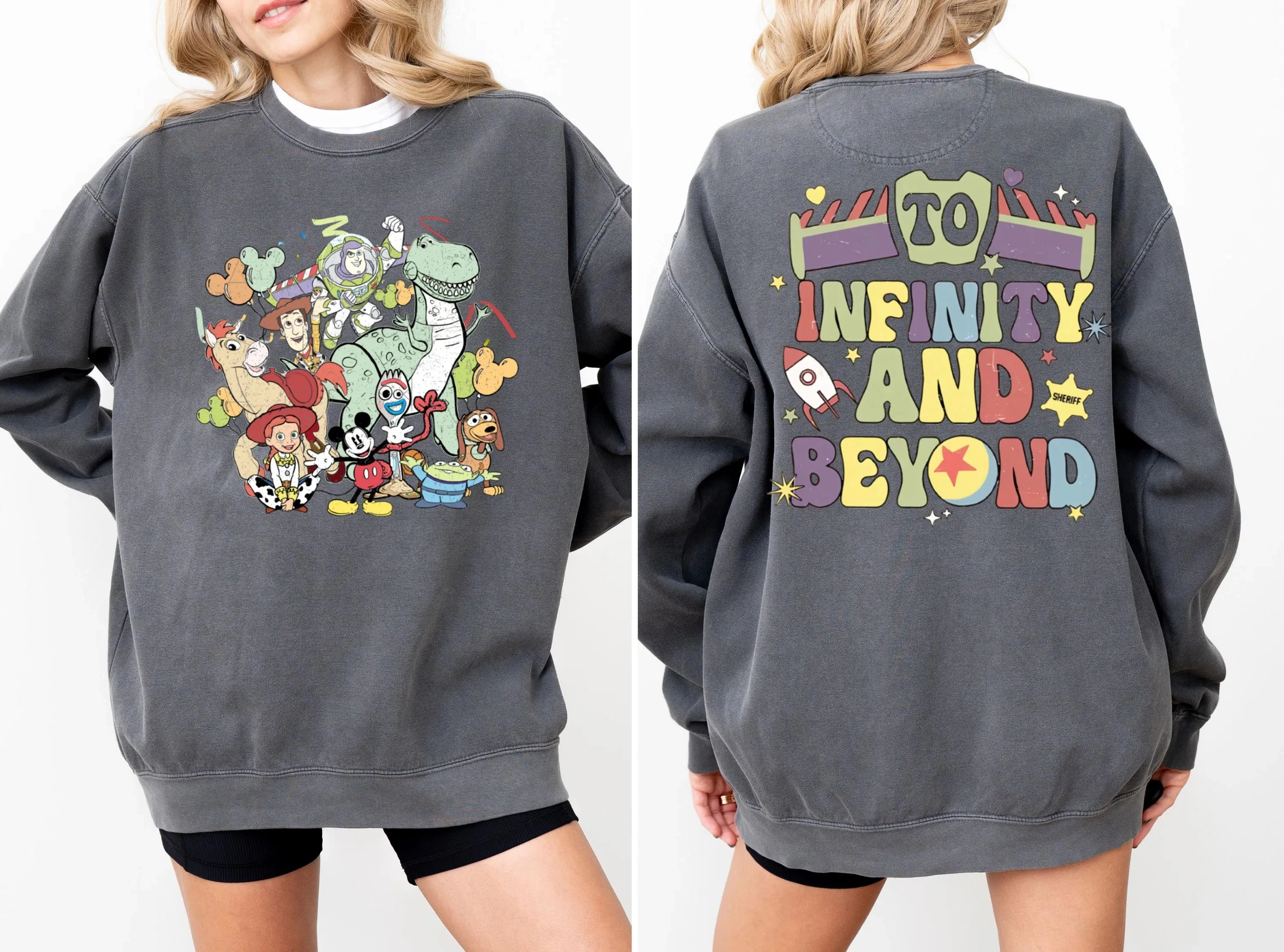 Américain rétro Disney Toy Story personnage vêtements de sport femmes automne et hiver nouvelle mode hommes et femmes veste de sport