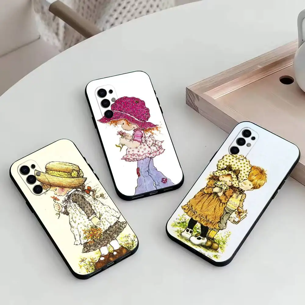 Sarah K-Kay Little Gir   Phone Case For Samsung S25,S24,S21,S22,S23,S30,Ultra,S20,Plus,Fe,Lite,Note,10,Black Cover