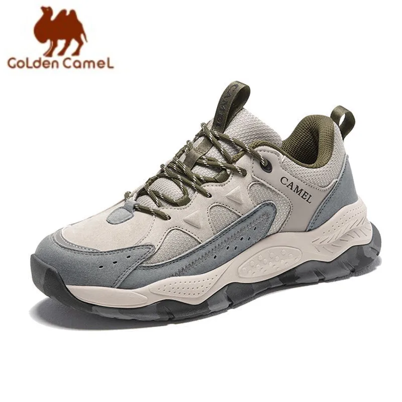 GOLDEN CAMEL Outdoors Hiking Shoes Wear-resistant Male Sneakers Non-slip Sports Running Trekking Shoes for Men 2023 Summer New