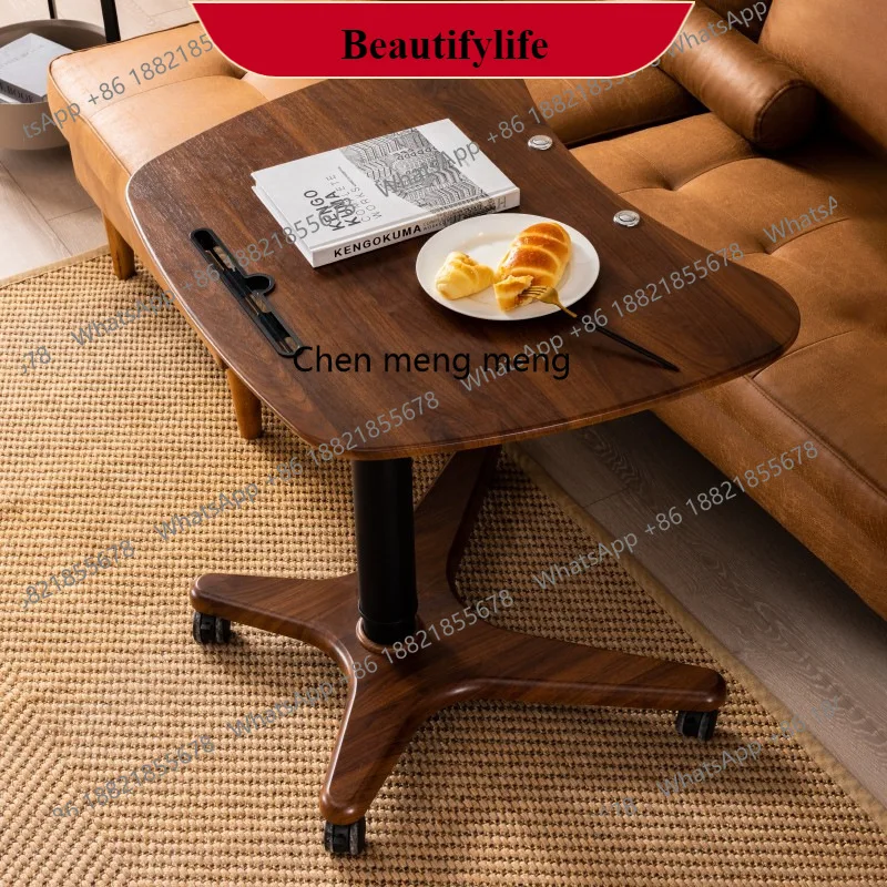 

G153 Передвижной учебный стол Современный простой домашний стол Многофункциональный письменный стол для подъема и переворачивания в гостиной