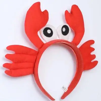 

Big Eye Hair Headbands Creative Crab Headband Costume Party Masquerade Decorative Favors Ornament Adorable Comfortable
