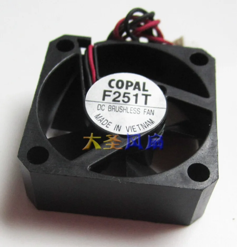 1pcs for COPAL F251T 12LLC-01 DC12V 2-wire Cooling Fan