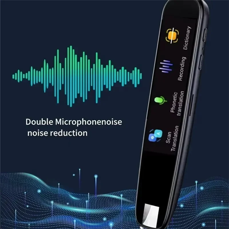 A14M Vioce Translator Pen Intelligent Scanning Pen 112 Language Offline Translation Pen Dictionary Pen Fortravel Business Blue
