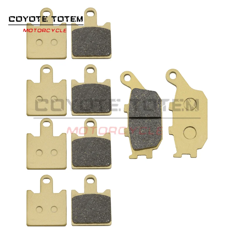 

The front and rear brake pads of motorcycles are suitable for Kawasaki Z1000 2007-2009