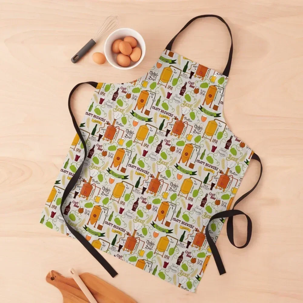 

Craft beer Apron kitchen clothes Bib For Kitchen Apron