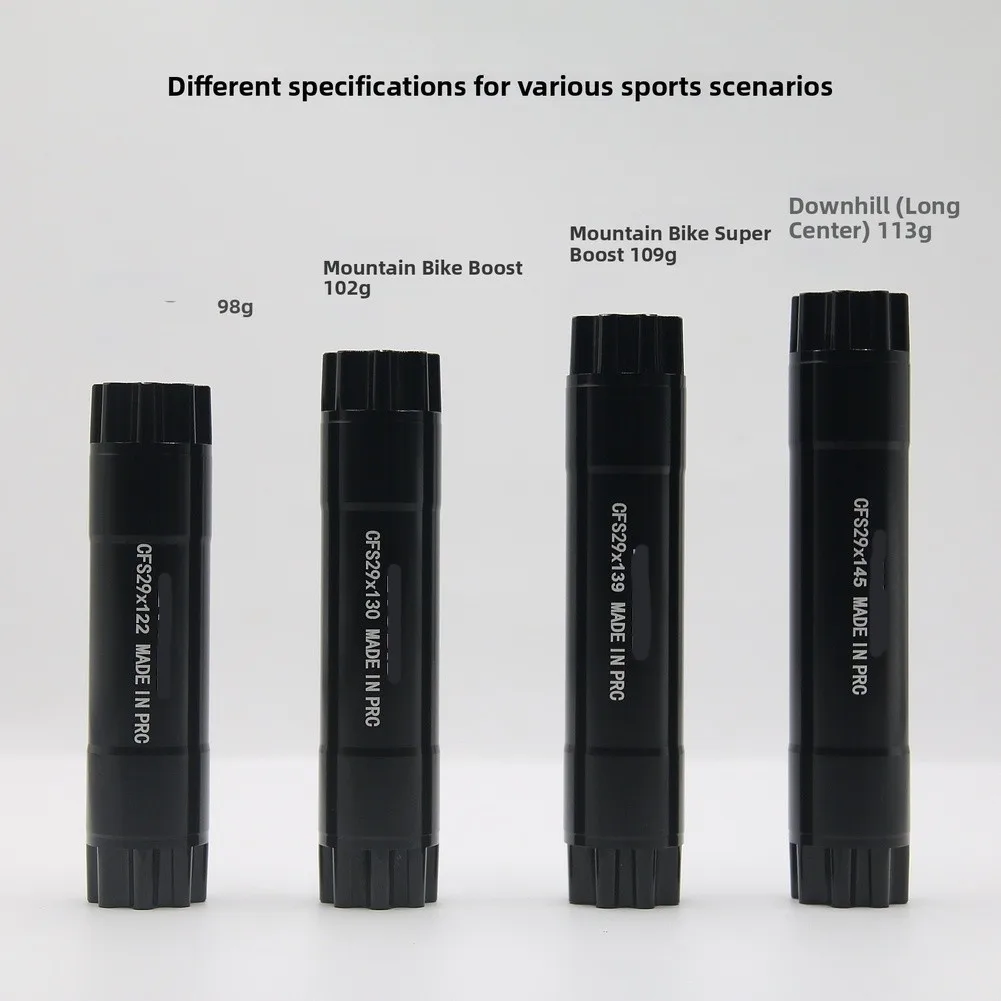 

FOR Sram 29mm Axle CNC Machined Aluminum Crank Spindle 122mm 130mm 139mm 145mm Crankset Axle Cycling Accessories