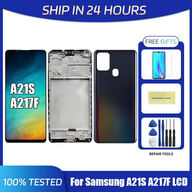 A21S For Samsung 6.5\'\'For  A217F A217F/DS A217M A217N LCD Display Touch Screen Digitizer Assembly Replacement