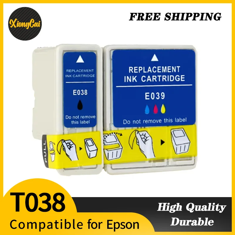 T038 T039 Ink Cartridges compatible for  Epson 038 039 Printer Stylus C41 C41UX C43UX SX C45 CX1500 CX1500V Printer T-038 T-039