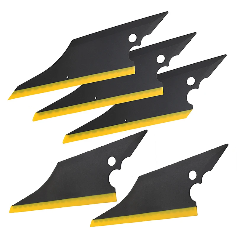 TOFAR 5PCS Auto Application Conqueror Squeegee Soft Blade Corner Reach Tool Window Tint Water Remover Wiper Car Cleaning Tool