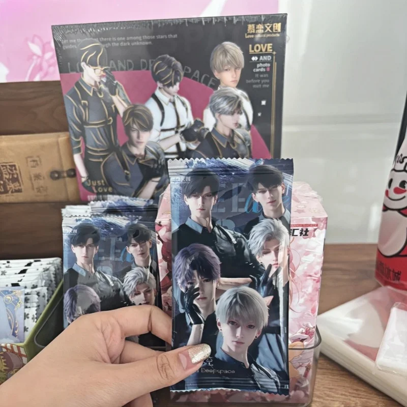 

In Stock Love And Deep Space Love Cultural Creation Card First Play Anime Male God Series Anime Peripheral Card Collection Gift