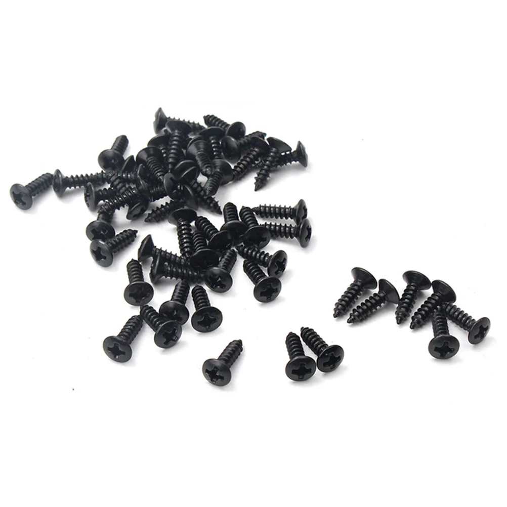 

150 Pcs Bass Guitar Guard Screws Accessory Electric Accessories Backplate Part for