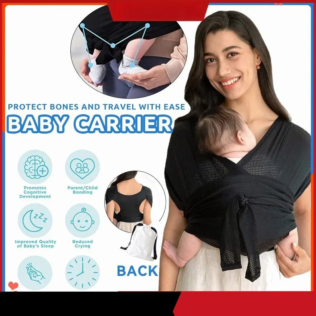 

Lightweight Newborn Baby Carrier Sling Wrap Adjustable Belt 0-24 Month Infant Front Facing Kangaroo Baby Hipseat Carrier