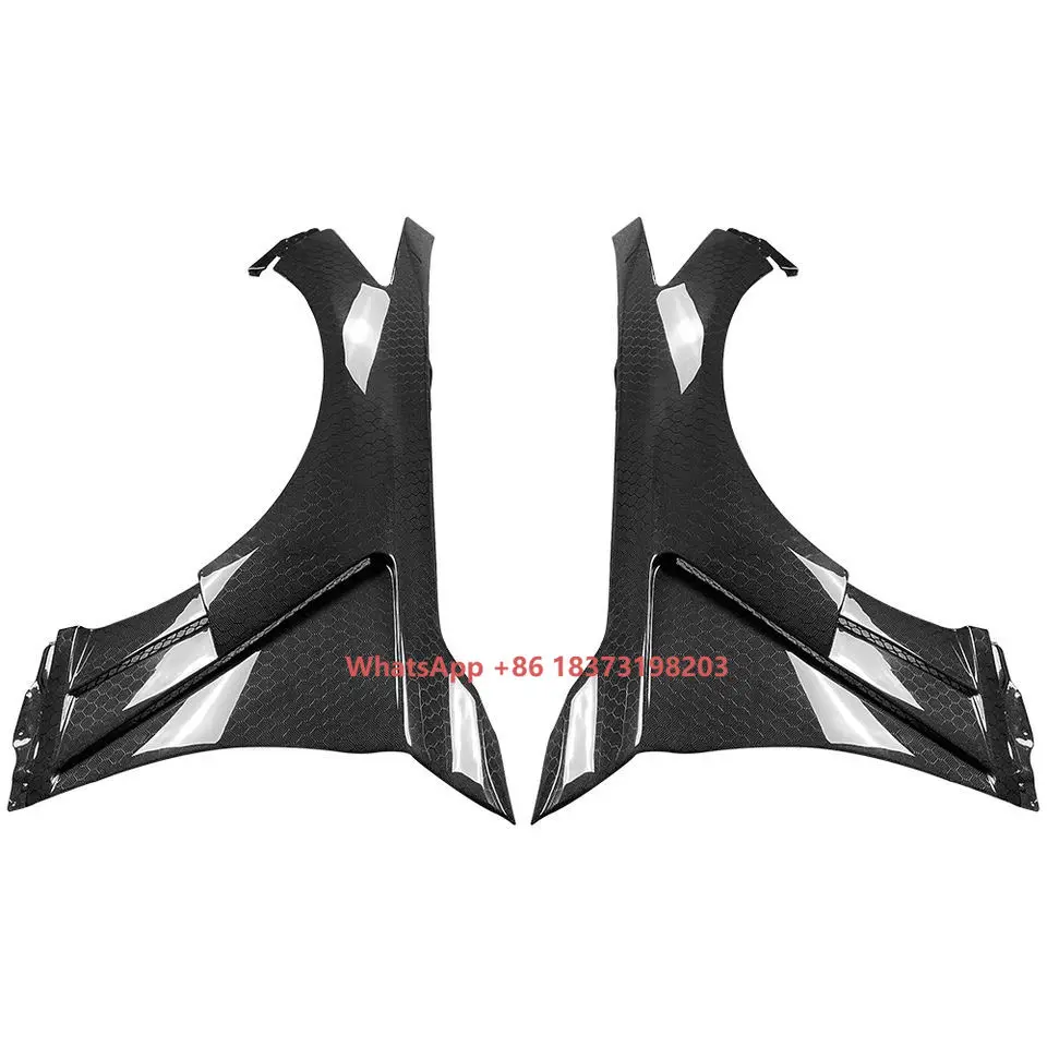 

Высококачественные боковые крылья из углеродного волокна сотового цвета для Infiniti Q50, идеальная установка