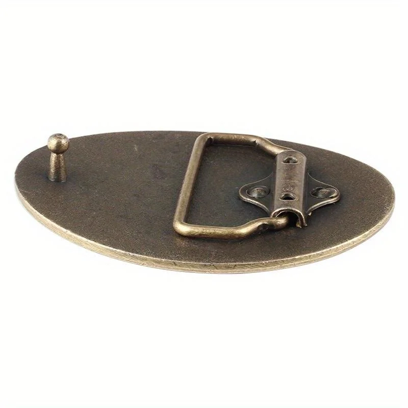 1/2 Buah Gesper Sabuk Babi Hutan Ukiran Logam Mode Keren Logo Pria Aksesori Babi Cocok 38-40Mm Sabuk Hadiah Pria Terbaik Tahan Lama Bergaya