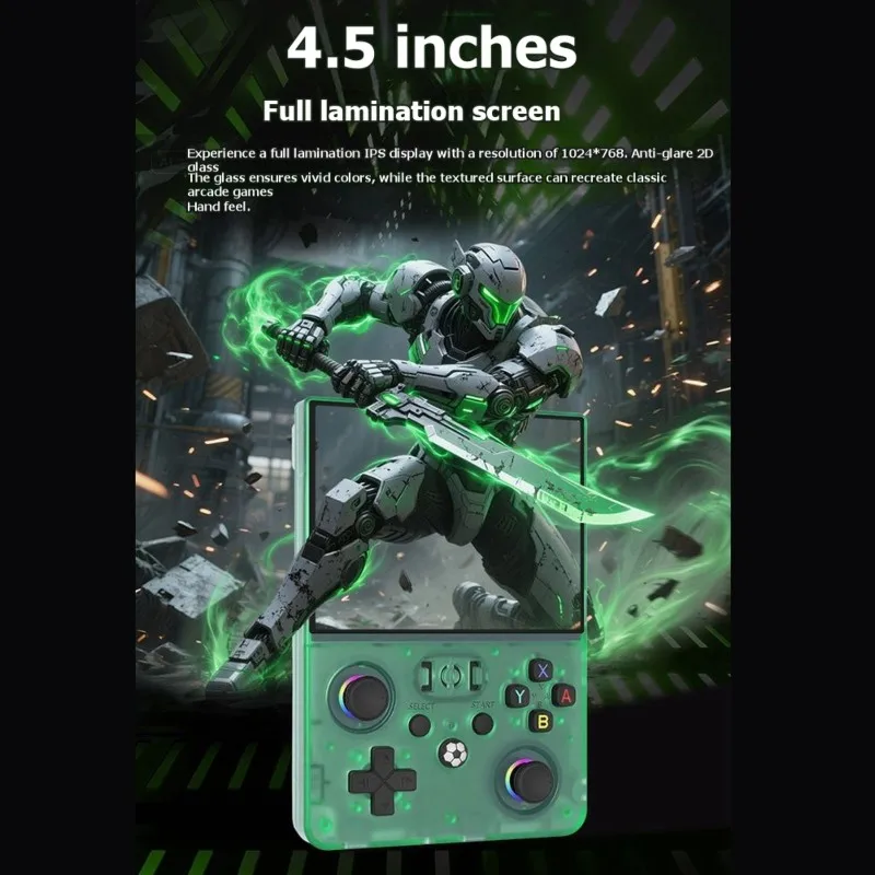 

Портативная ретро-игровая консоль ELECT-R36MAX2 с экраном 4,5 дюйма, более 22000 игр, открытый исходный код, поддержка Wi-Fi, совместимость с более чем 30 эмуляторами