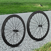 Ultralight 1505g 700C 5045mm Road wheel 36T Ratchet  System HUB Road Disc brake Carbon Wheelset  Wing 24 Spoke For Racing Bike