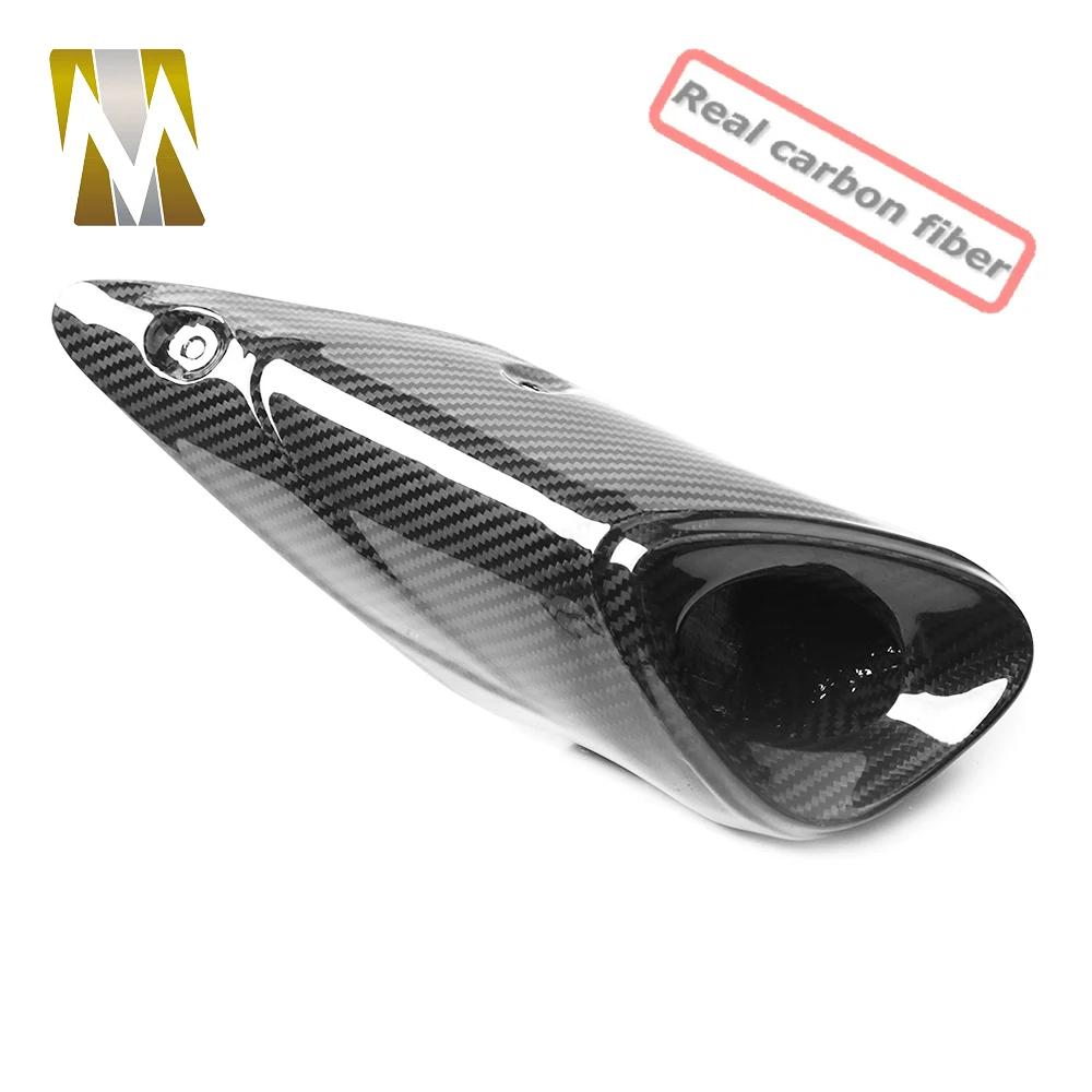 Carbon Fiber Exhaust Pipe Cover For Yamaha MT09 FZ09 mt09 2013-2016 Motorcycle Muffler Exhaust Pipe Heat Shield Protection Guard