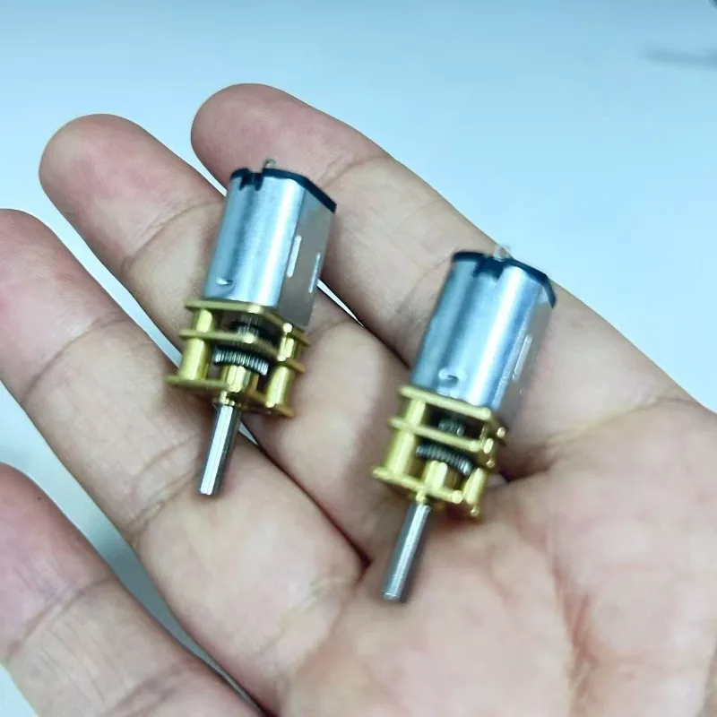 2pcs 750 1500 3000 RPM GA12 N20 DC 12V (Support 6V 3V) Mini Micro Metal Gear Motor High Torque