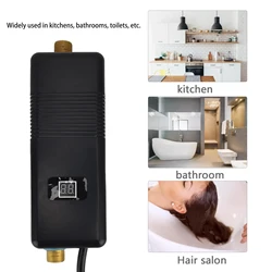 110-220V Instant Water Heater 3000W Portable Electric Heaters for Bathroom Hot Water Shower and Home Kitchen Heating