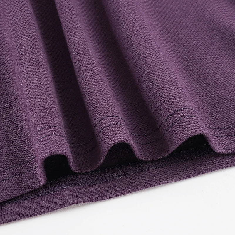 SUCHCUTE Y2K All-Match Basic Damen-Top, sexy, tiefer V-Ausschnitt, 3/4-Ärmel, einfarbig, schmal geschnitten, kurz geschnittenes Casual-Outfit-T-Shirt im Grunge-Stil. – Detail 9