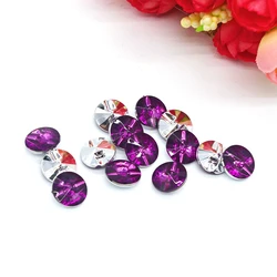 11mm 50pcs Acrylic Buttons Scrapbook sewing accessories vintage buttons resin accessories sewing supplies buttons for clothing