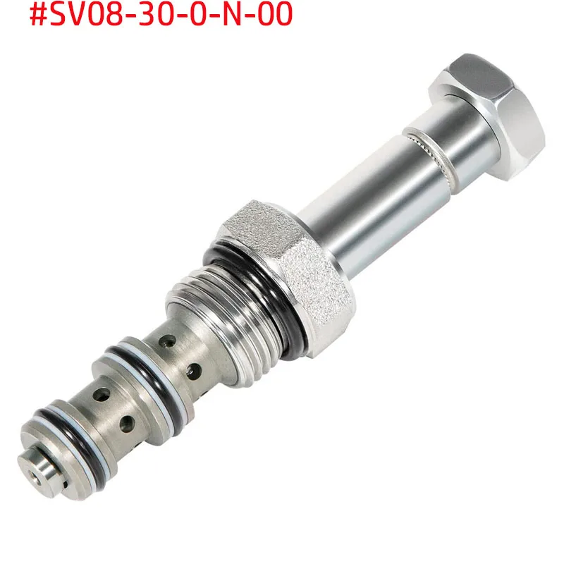 

SV08-30-0-N-00 Spool Valve, 3-Way, 4 GPM Compatible with VC08-3 Cavity Uses for Size 08 (1/2″Hole) Solenoids,Hydraulic Equipment