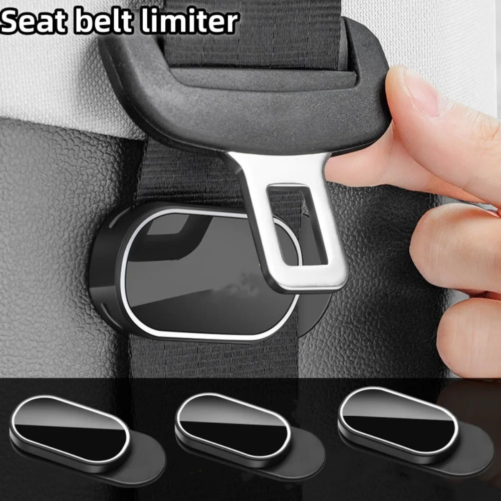 Car Seat Belt Fixing Clips Anti Collision Noise Limiter Magnetism Magnetic Holder Stabilizer Fastener for Car Interior Supplies