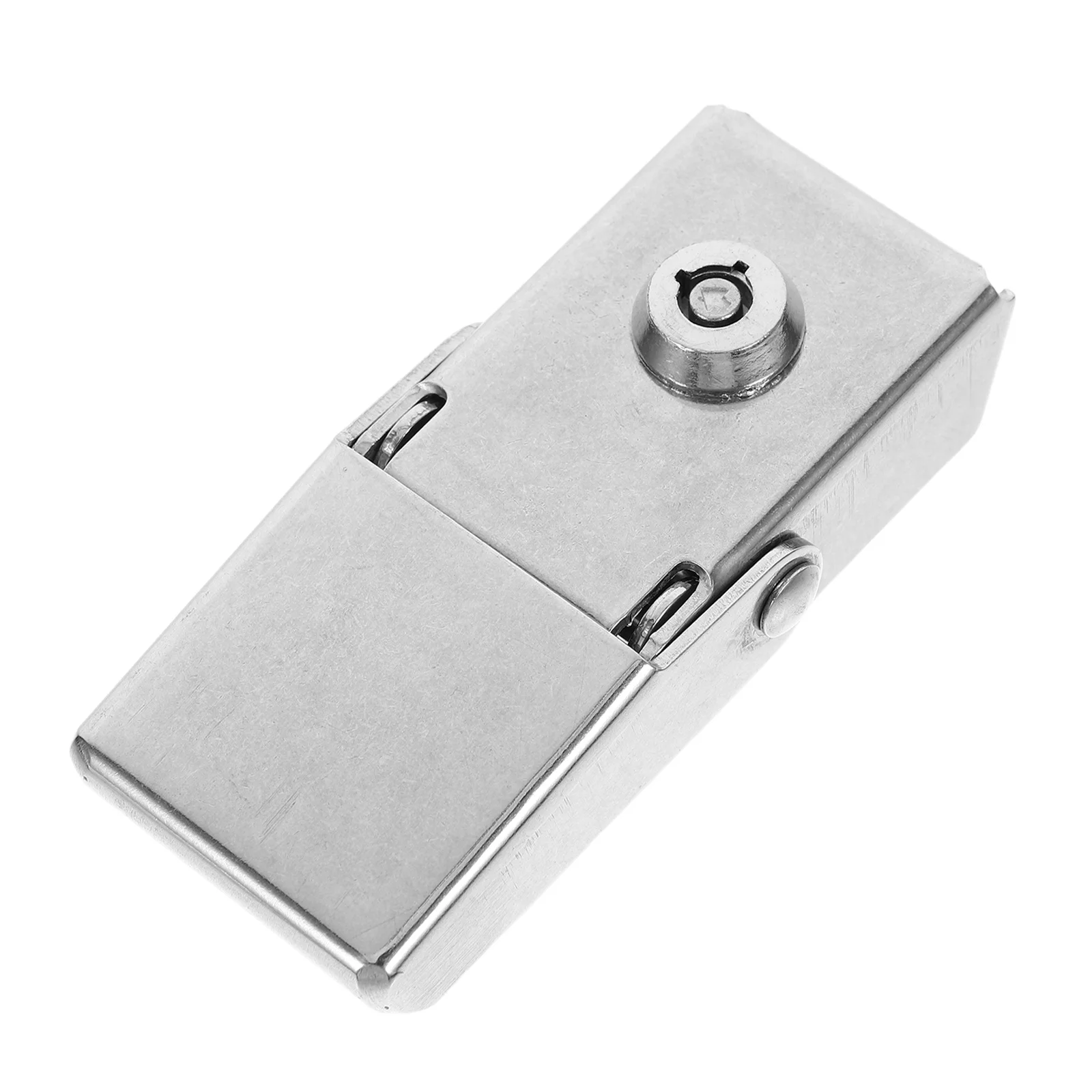 

1 Set Motorcycle Side Box Lock Stainless Steel Electric Scooter Latch Replacement Easy Install For Top Box Toolbox Trunk Rear