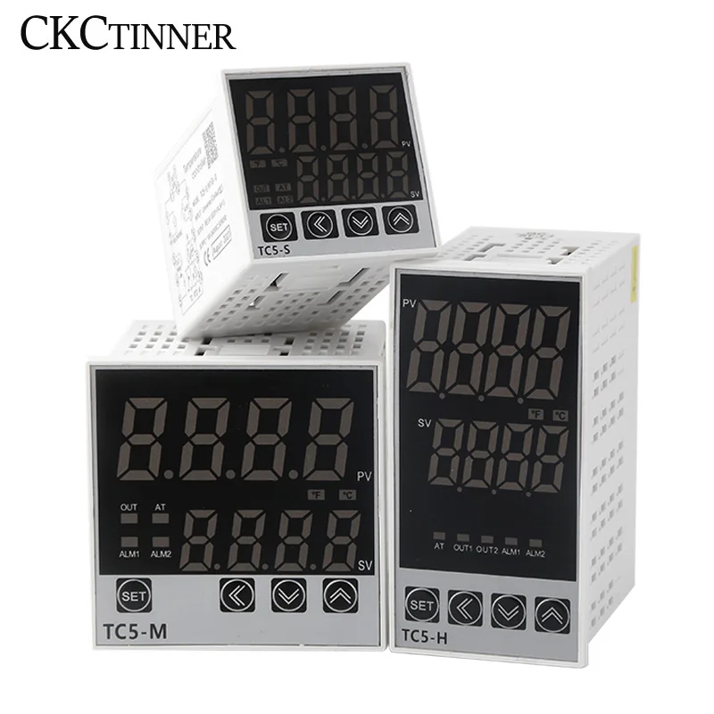 PID Temperature Controller Timer Thermometer Relay K-type 400℃ AC100~220V Integration Control Instrument Buzzer Alarm