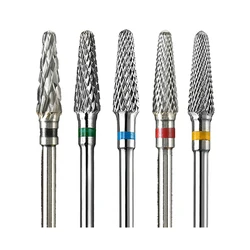 1 pz carburo Nail Drill Bit apparato lime per unghie Bit fresa elettrica per Manicure Burr Drills strumenti per Pedicure