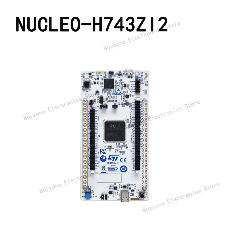 

100% quality original 1pcs NUCLEO-H743ZI2 Microcontroller Evaluation Board 0.03276MHz CPU 2MB Flash Linux 64-bit/Mac