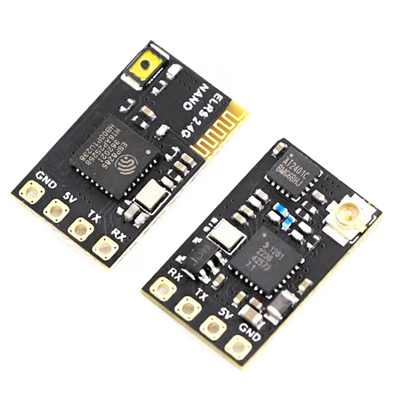 【NOVO】5X ELRS NANO 2.4Ghz RX EXPRESSLRS 2400 RX Receptor para FPV Drones de Longo Alcance Quadcopter