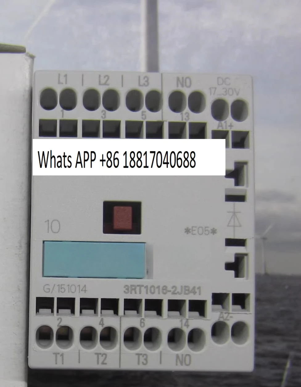 1 peça novo contator dc original 3rt1016-2jb41 3rt1016-2jb42