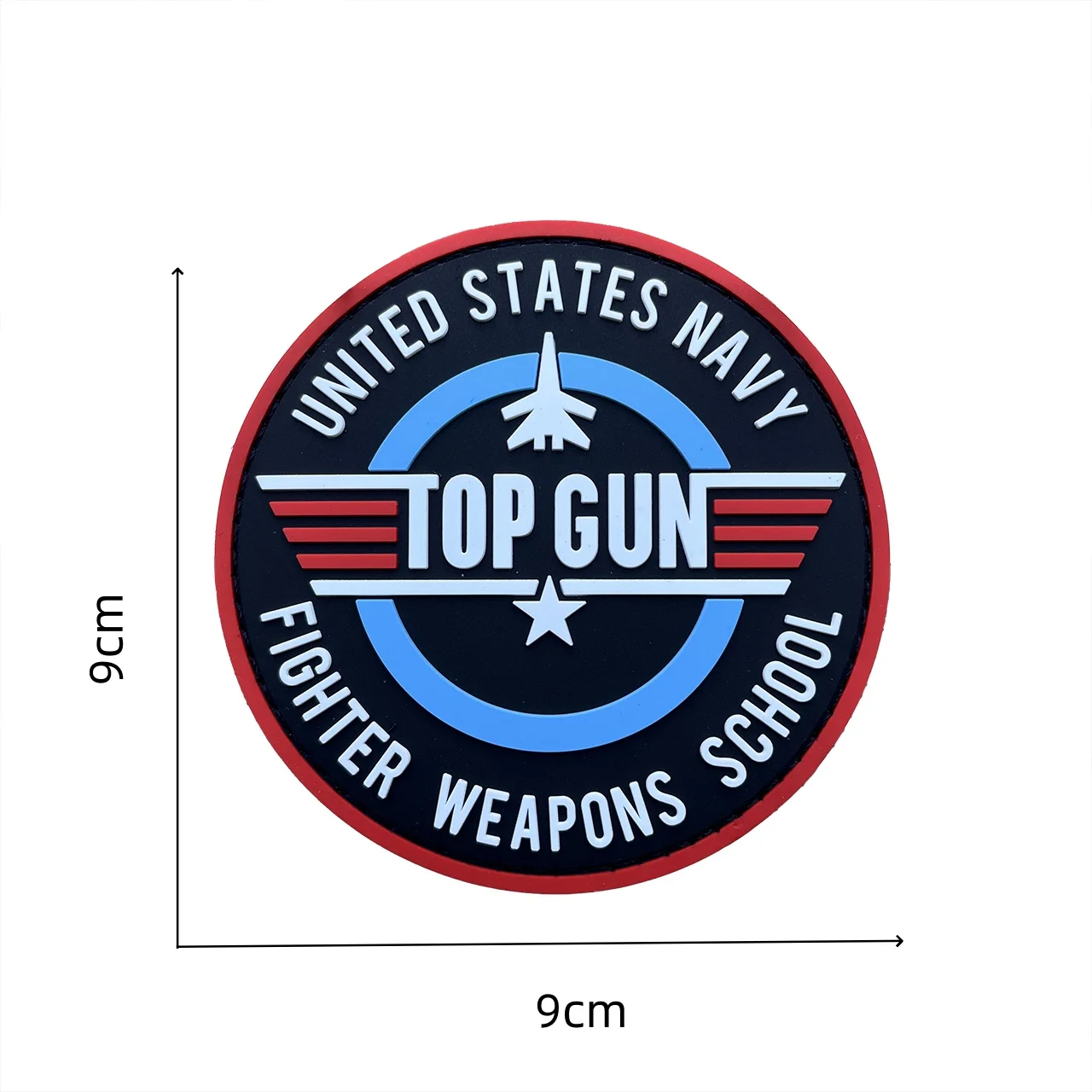 Custom Brand Logo PVC Clothes Patches Pilot Armband Medical Rescue Morale Sticker Tactical Backpack Hook Loop Badge