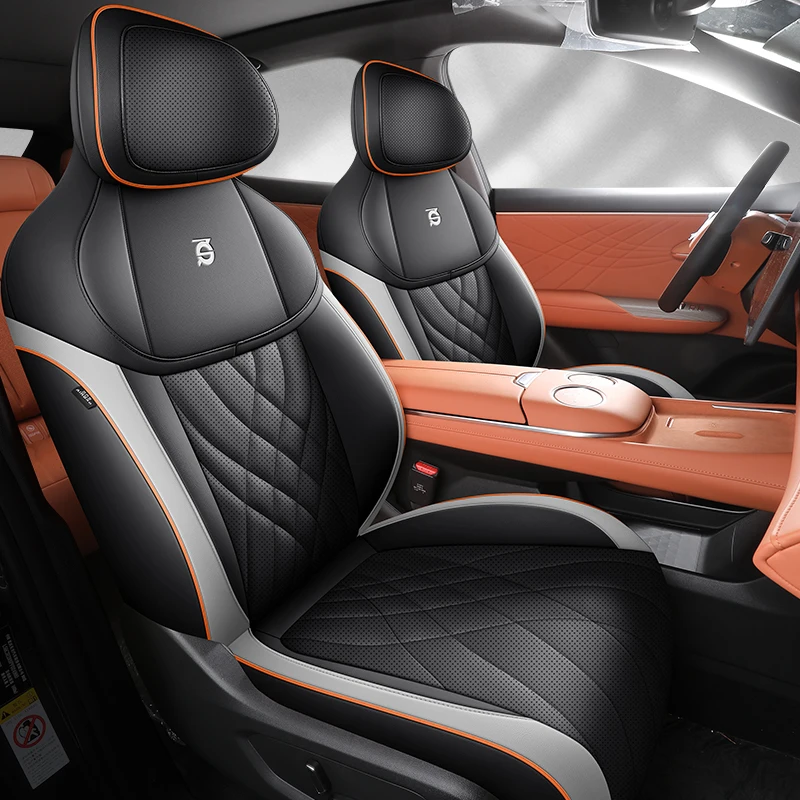 Custom Fit Car Accessories Seat Covers Leather Specific for Changan Deepal S7 S07 EV 2023 with Front and Rear Full Set 5 Seats