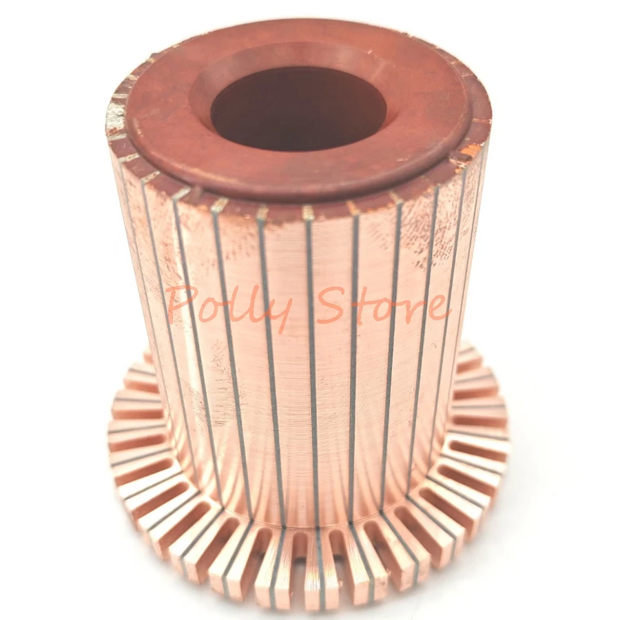 1Pc Copper Groove Electrical Motor Commutator BHY-3313-29 43.7*18*61.4(65)*29P Teeth for Oil Pump Motor