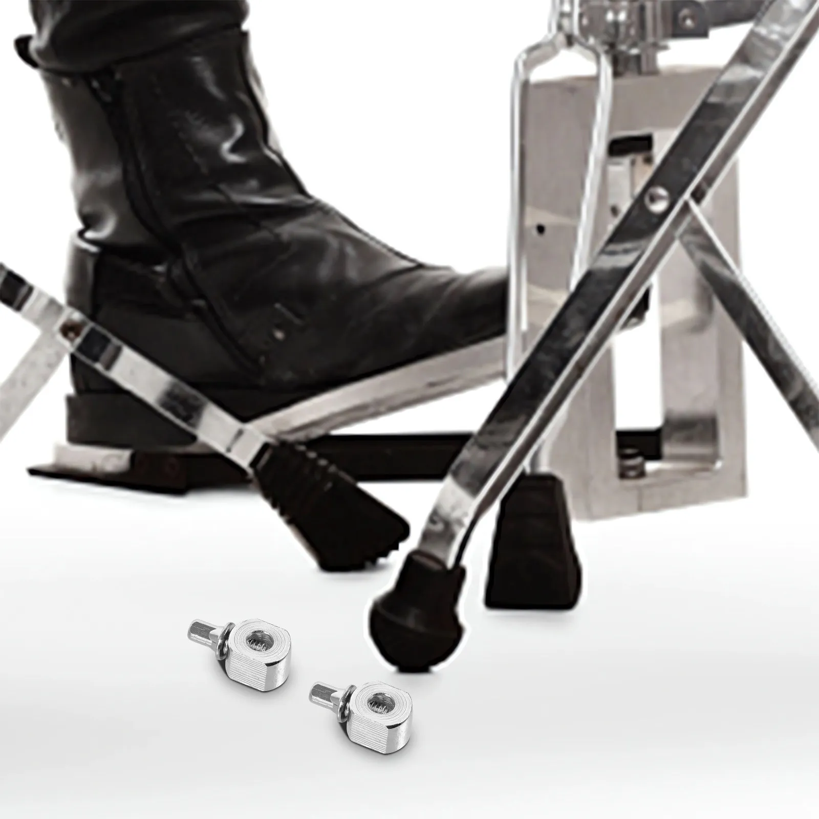 

2 шт. сменных аксессуаров для педали бас-барабана: утяжелитель-молоток