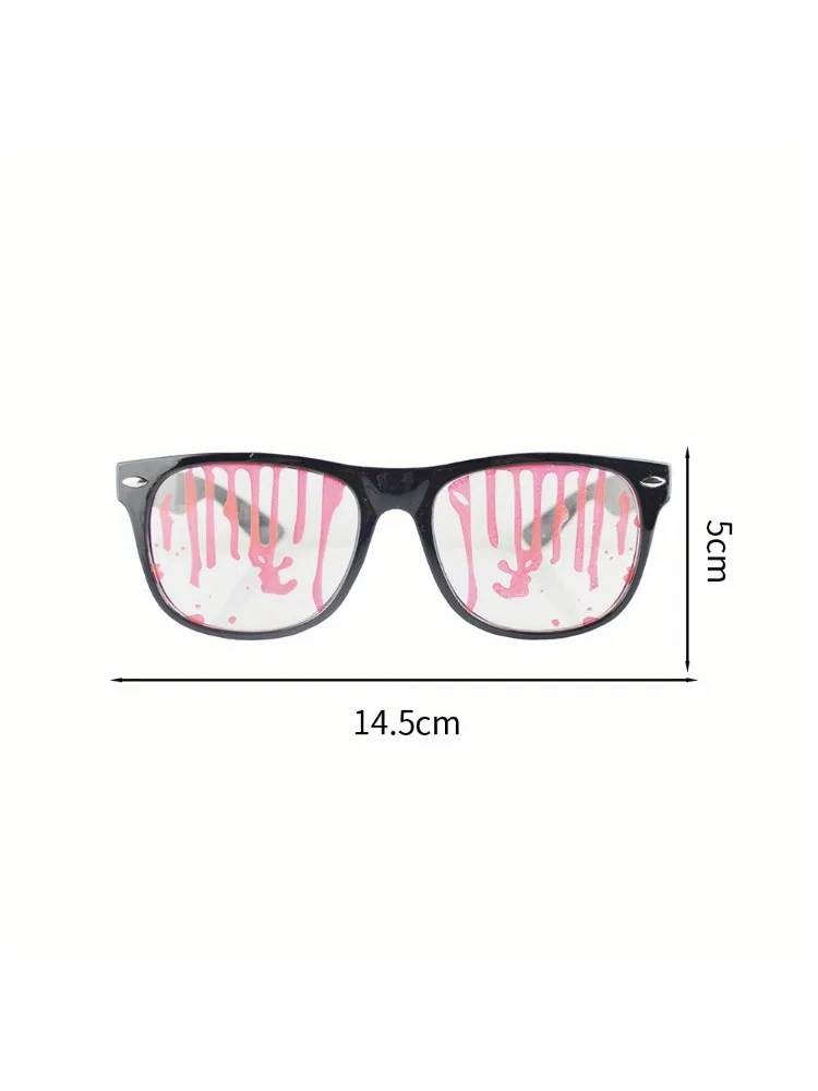 Bloody spaventoso occhiali accessori per costumi occhiali Fiesta decorazioni forniture accessori per abiti giocattolo Prom Vampire Gore