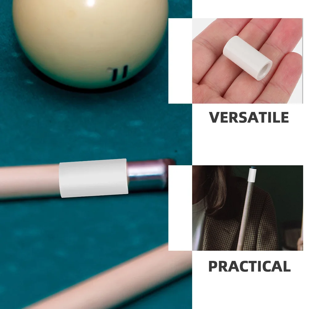 

2 шт. пластиковые насадки для бильярда, снукера, запасные части, прочная ручка, совместимые стандартные столы, портативные аксессуары