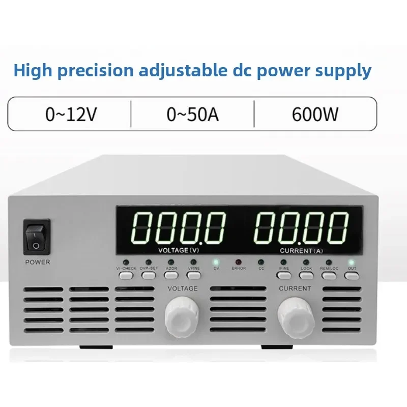 High voltage DC power supply, steady flow adjustable programming simulation