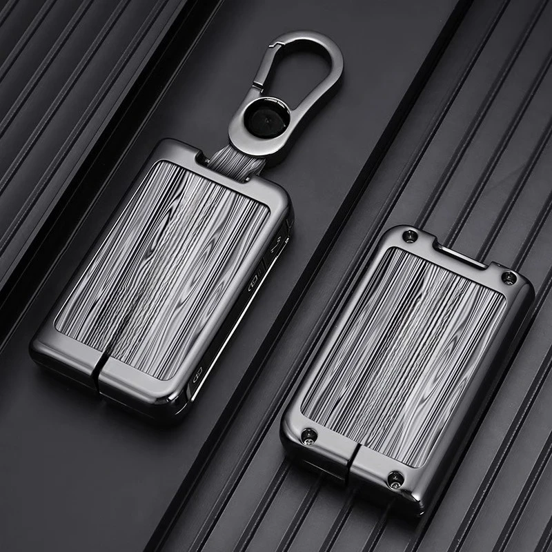 

Alloy Car Key Case Cover for Lynk&Co 01 05 Leather Key Cover Protection Shell Holder Fob Keychain Accessoriess