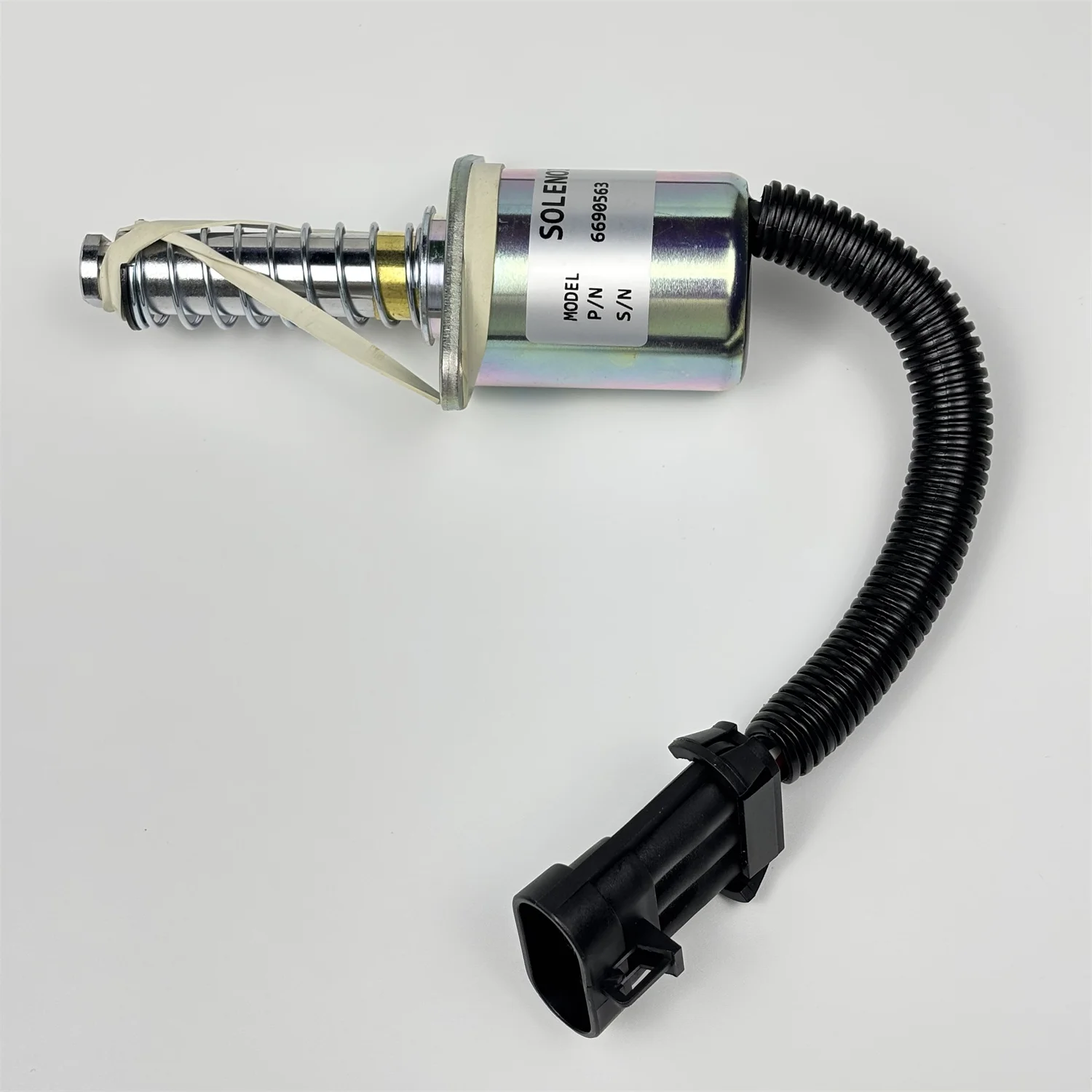 12V Shutoff Solenoid 6690563 for Bobcat S300 S220 S130 S150 453 753 S175 S530 Loader