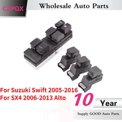CAPQX Front Rear Left Right Master or Passenger Window Control Switch Button For Suzuki Swift 2005-2016 For SX4 2006-2013 Alto