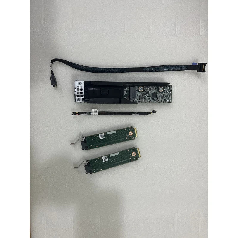 PP+ For Dell r650 r750 r750xs r750xa S2 PCIE 2X M.2 Slots Card w/Cable PKH3T
