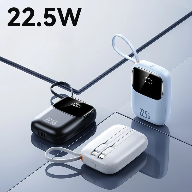 20000mAh 22.5W Super Fast Charging with Built-in Power Bank  Large Capacity  Compact and Portable  Mobile  Power  Bank