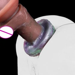 Monster-Inspired Hollow Anal Plug and Masturbation Cup with Multifunctional Design for Couples' Intimate Play Collection