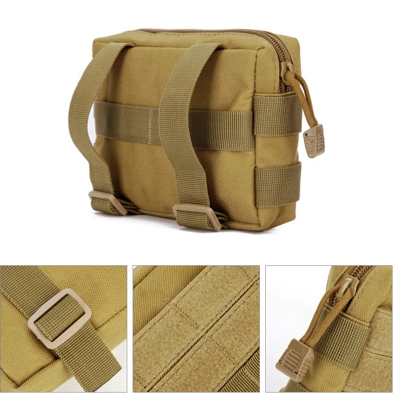 Utility Molle EDC Tool Pouch Waist Bag Phone Holder Mag Holster Outdoor Sport Hiking Hunting Camping Accessories Organizer Bags