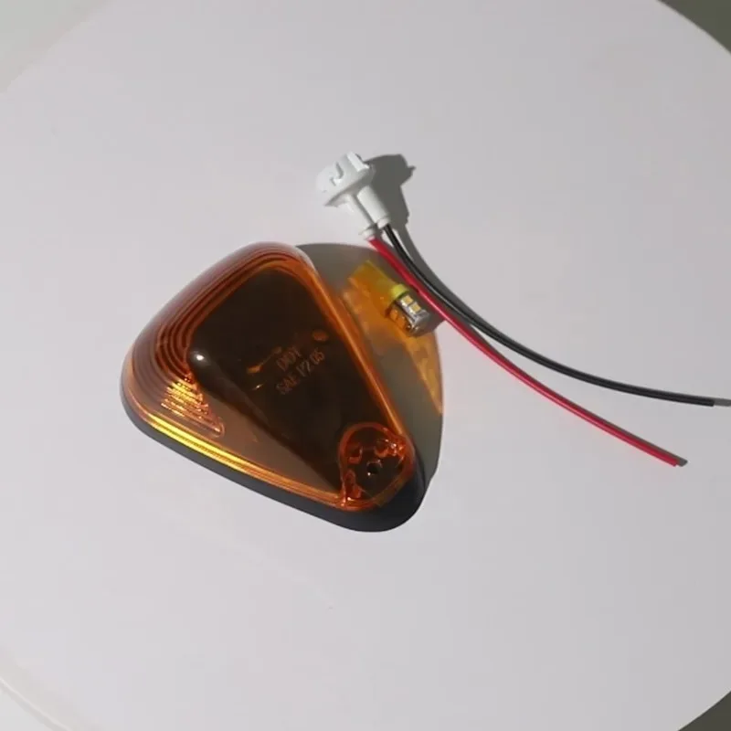 

New Compatible with 1999-2016 Duty Pickup Trucks Cab Roof Marker Lights 5PCS 10LED 12V Amber Top Clearance Running Lights