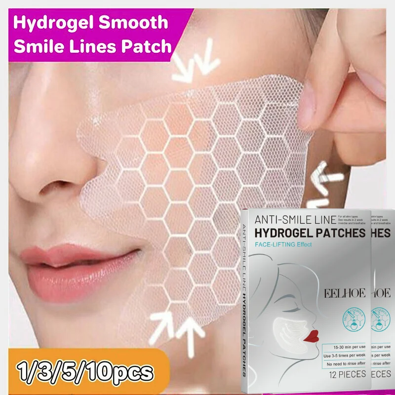 

Firming Fine Lines Hydrocrystalline Patch Anti-Aging Lifting Sagging Facial Skin Deep Nourishment Masks Korea Face Care Products